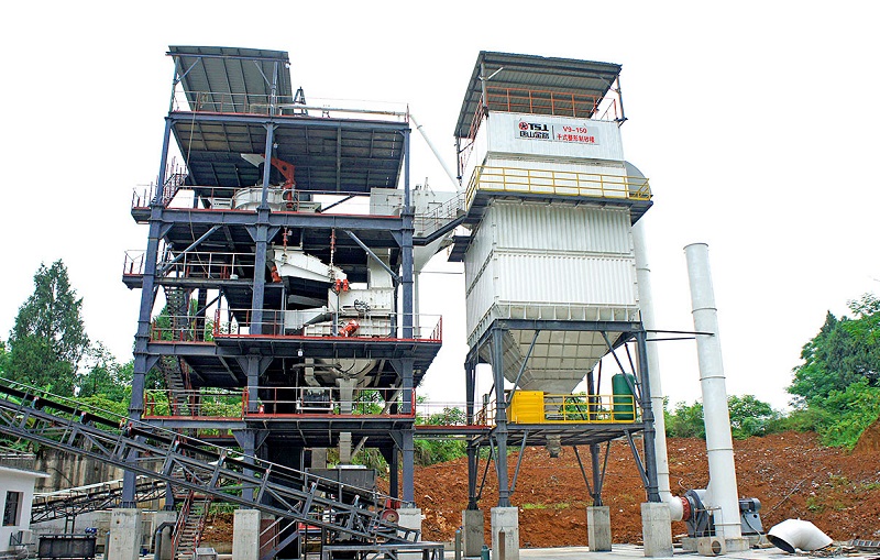 干法制砂樓，砂子品質(zhì)好及配優(yōu)