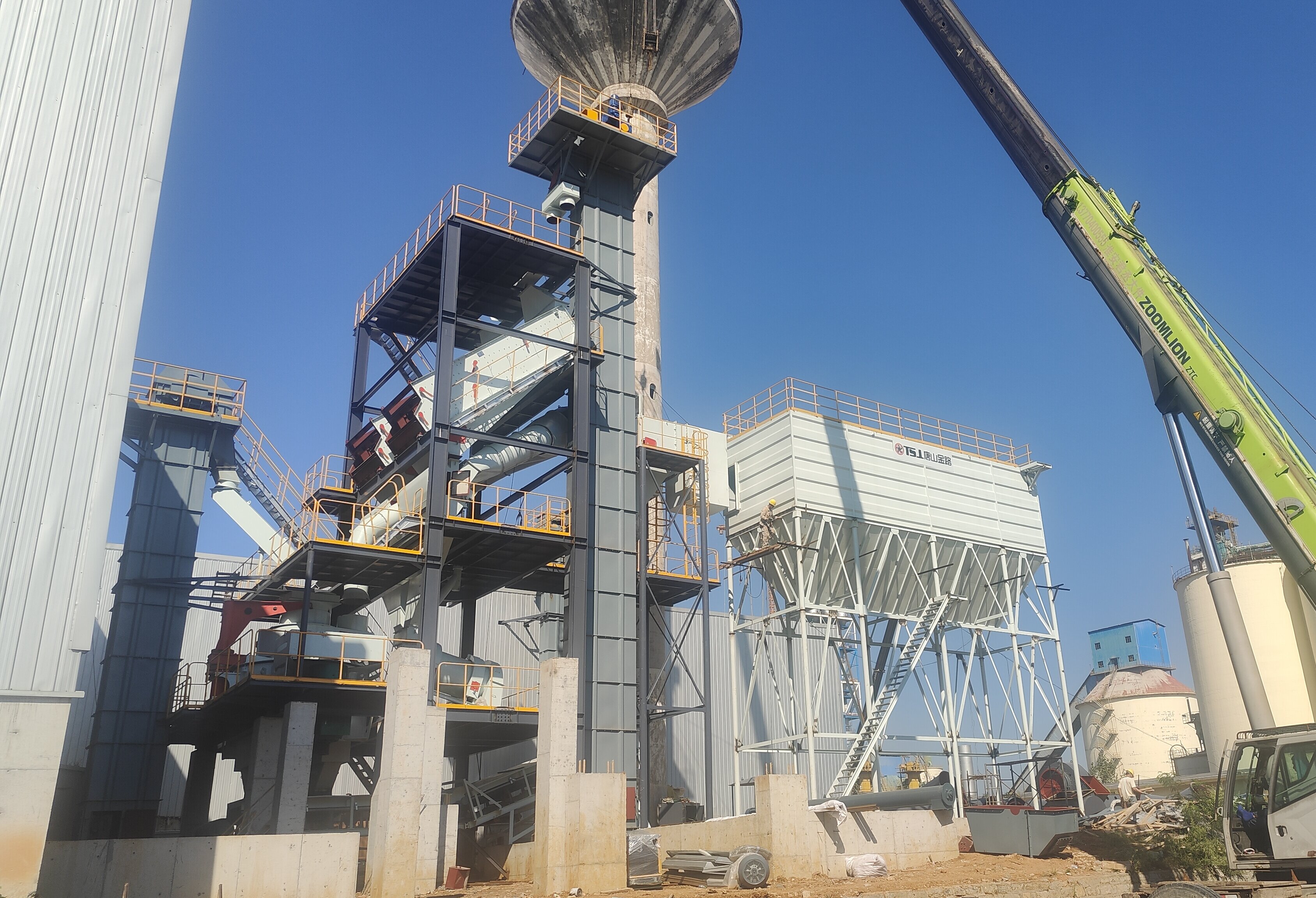 石粉制砂樓：讓石粉變廢為寶，破碎機制砂開啟新征程