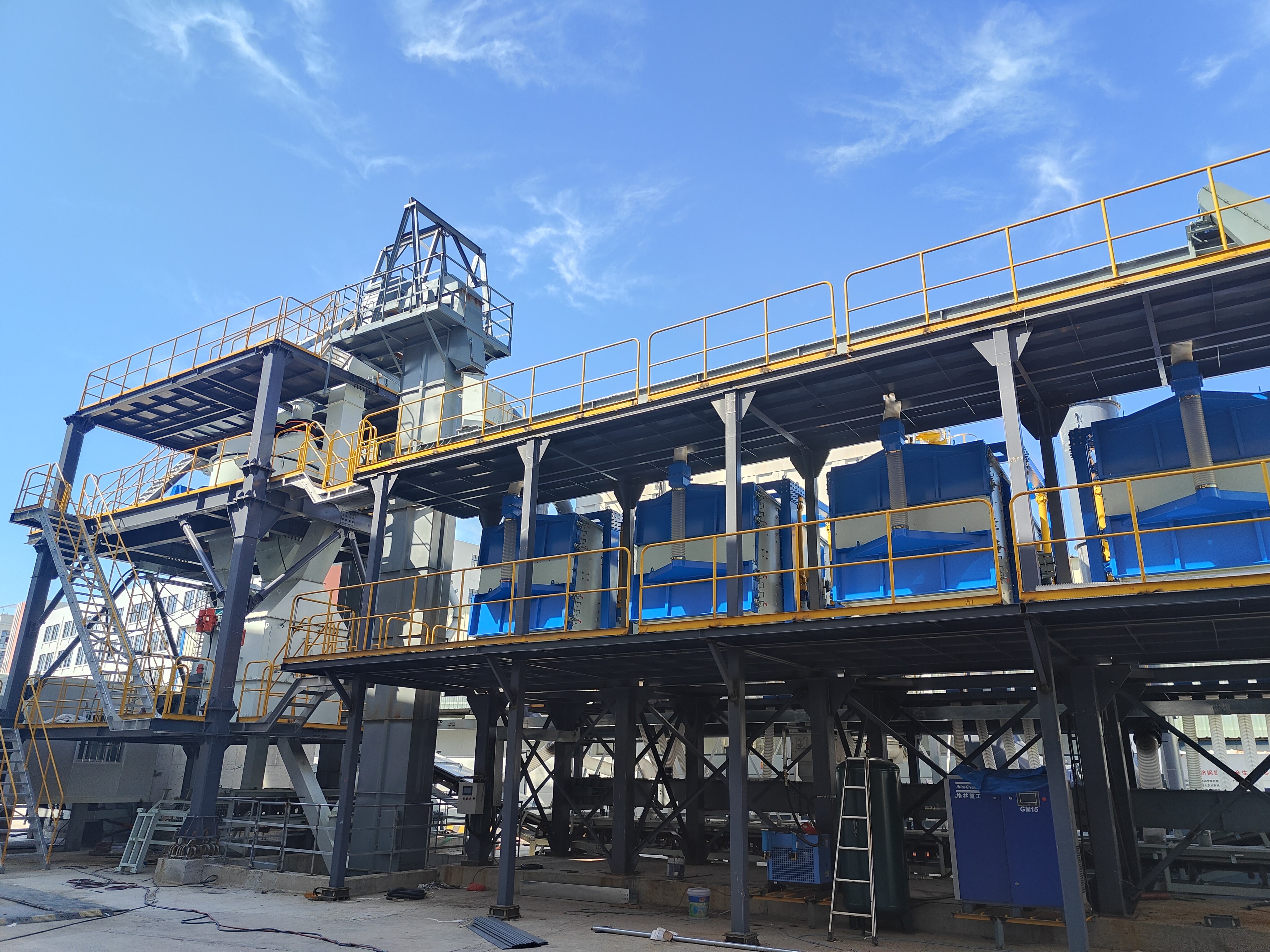 干法制砂樓：讓鋼渣變廢為寶，生產(chǎn)多元機(jī)制砂